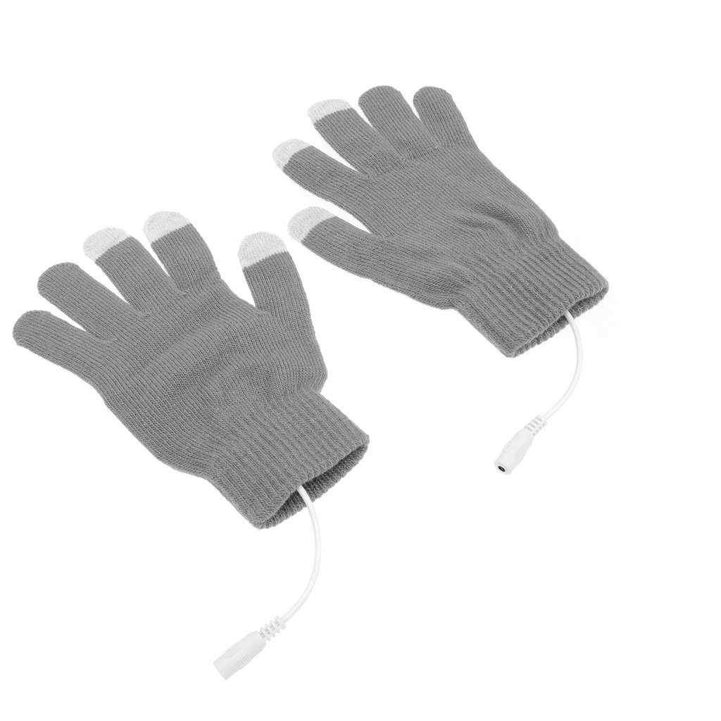 Rękawiczki do ekranów dotykowych USB Ciepłe, cienkie, podgrzewane