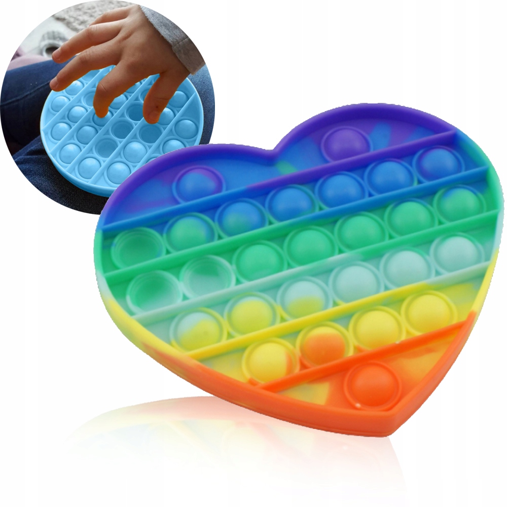 POP IT Push BUBBLE Fidget Toy ZABAWKA SENSORYCZNA