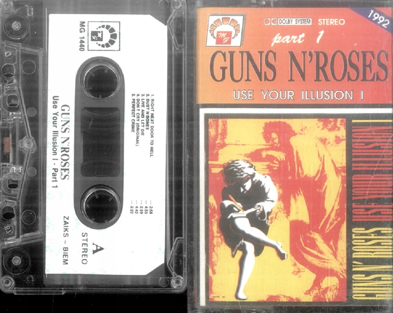 Kaseta GUNS N'ROSES USE YOUR ILLUSION I - 15919207691