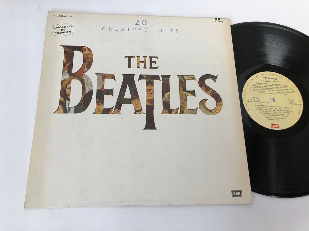 Купить 20 лучших хитов The Beatles МЕКСИКА --- LP D89: отзывы, фото, характеристики в интерне-магазине Aredi.ru