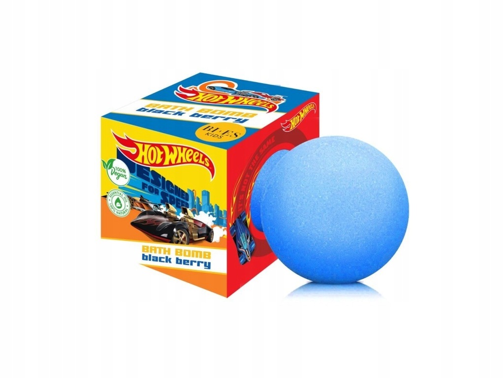 BI-ES DZIECI Kula kąp.165g HOT WHEELS BUBBLE GUM