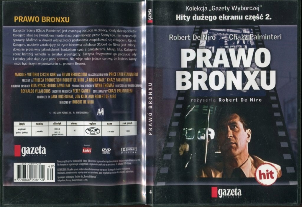 PRAWO BRONXU DVD / MP0851