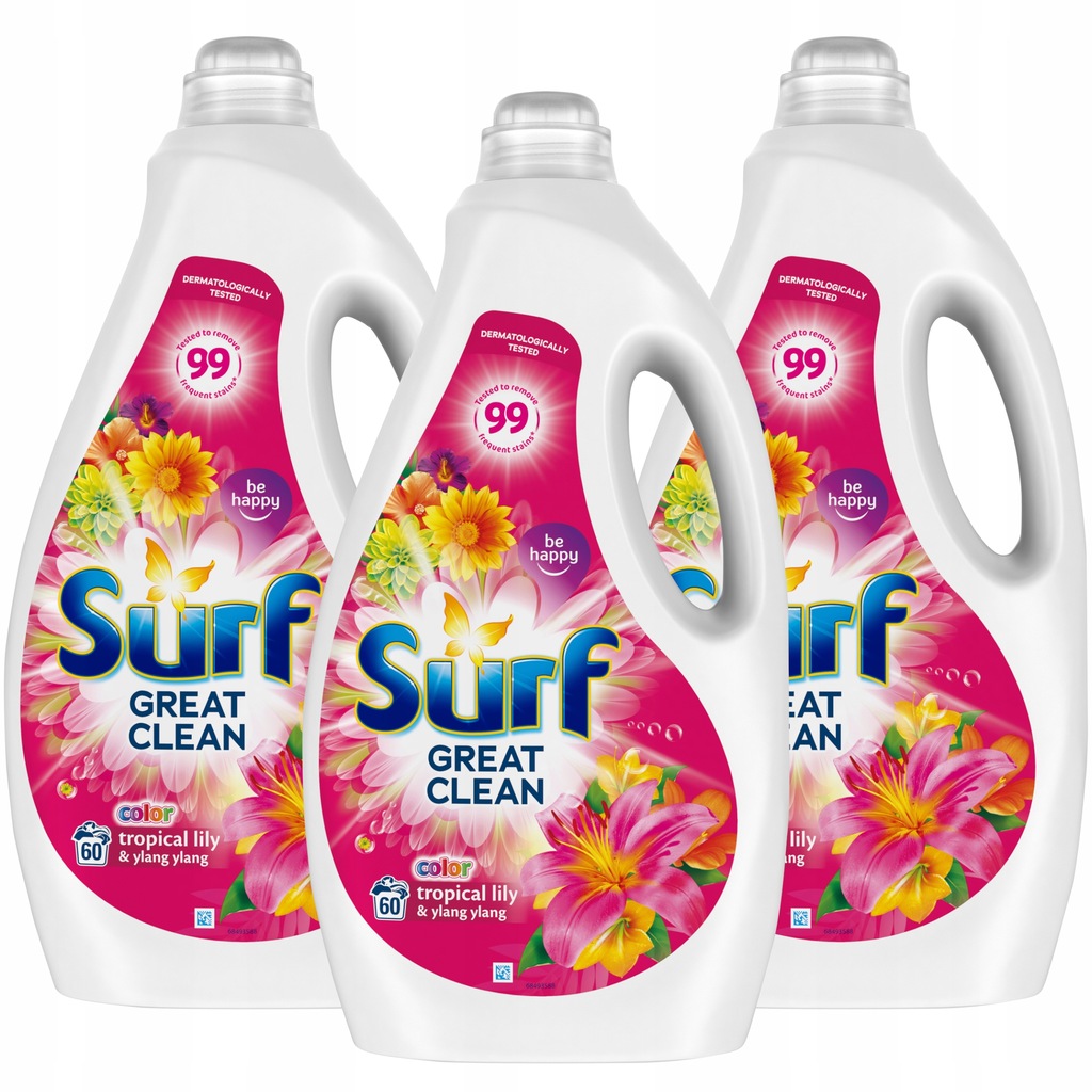 Купить Гель для стирки Surf Tropical Lily Цвет 3х3л 180 пр: отзывы, фото, характеристики в интерне-магазине Aredi.ru