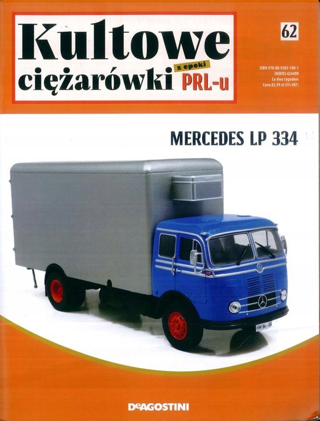 MERCEDES LP 334 KULTOWE CIĘŻARÓWKI PRL nr 62 - uszkodzona