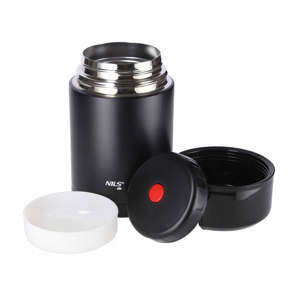 NILS Kubek Termiczny Termos Turystyczny Na Kawę Herbatę Z Uchwytem 1000 ml