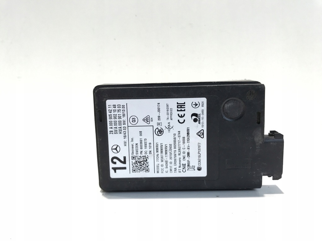 RADAR CZUJNIK SENSOR MERCEDES W213 W167 W257 A0009054211