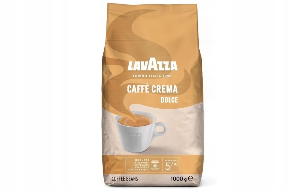 Kawa Ziarnista Lavazza Crema Dolce Mieszana 1kg Ziarno Do Ekspresu