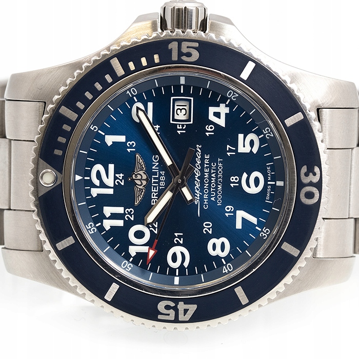 BREITLING SUPEROCEAN II 44 AUTOMATIC BLUE KOMPLET