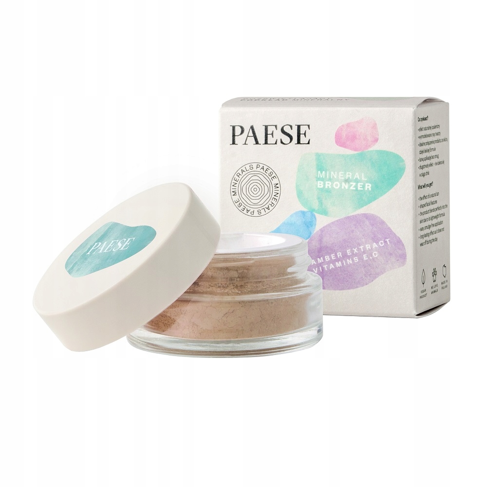 Paese Minerals bronzer mineralny 401C Medium 6g P1