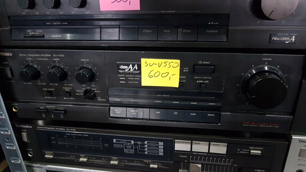 Fan-Technics Wzmacnia Technics SU-V550 Sklep Łódź