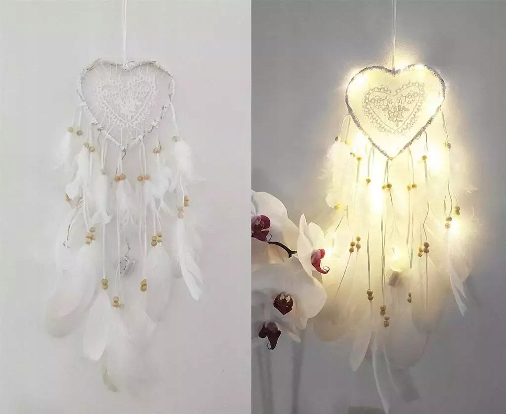 Łapacz snów Boho świecący Godan