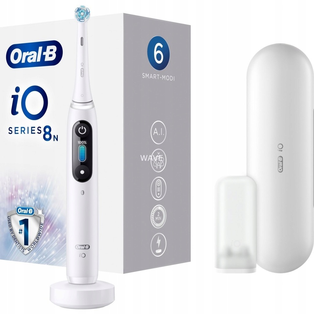 Szczoteczka elektryczna Oral-B iO 8n biały