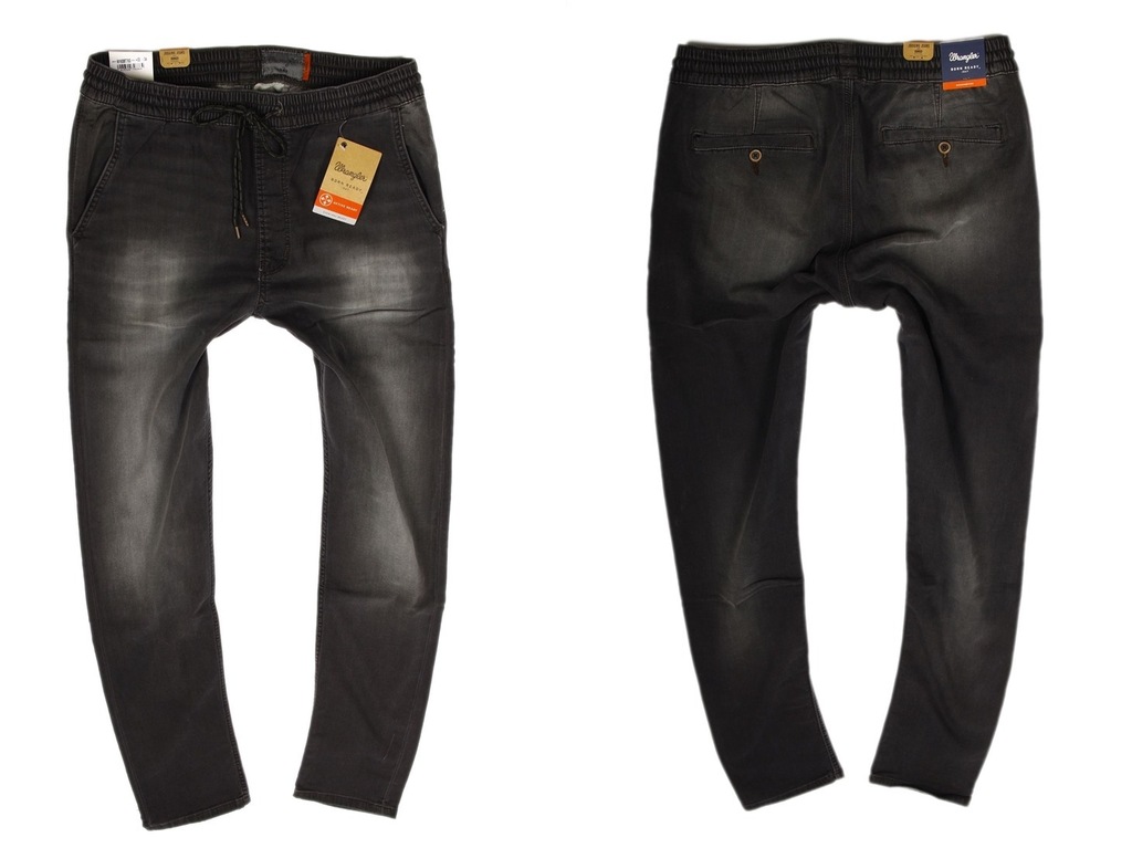 Wrangler Chino Jogging Jeans Materiałowe W33 L34