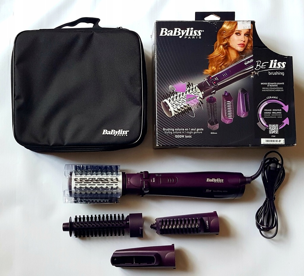 BaByliss brushing 1000 W ionic lokowka suszarka 7975124918 oficjalne archiwum Allegro