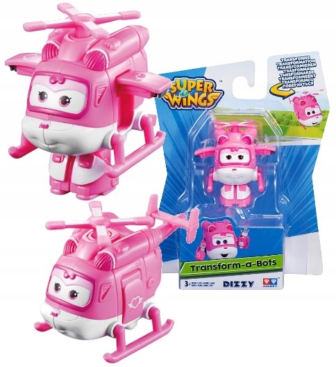 Super Wings robot transformers Dizzy samolot 5cm