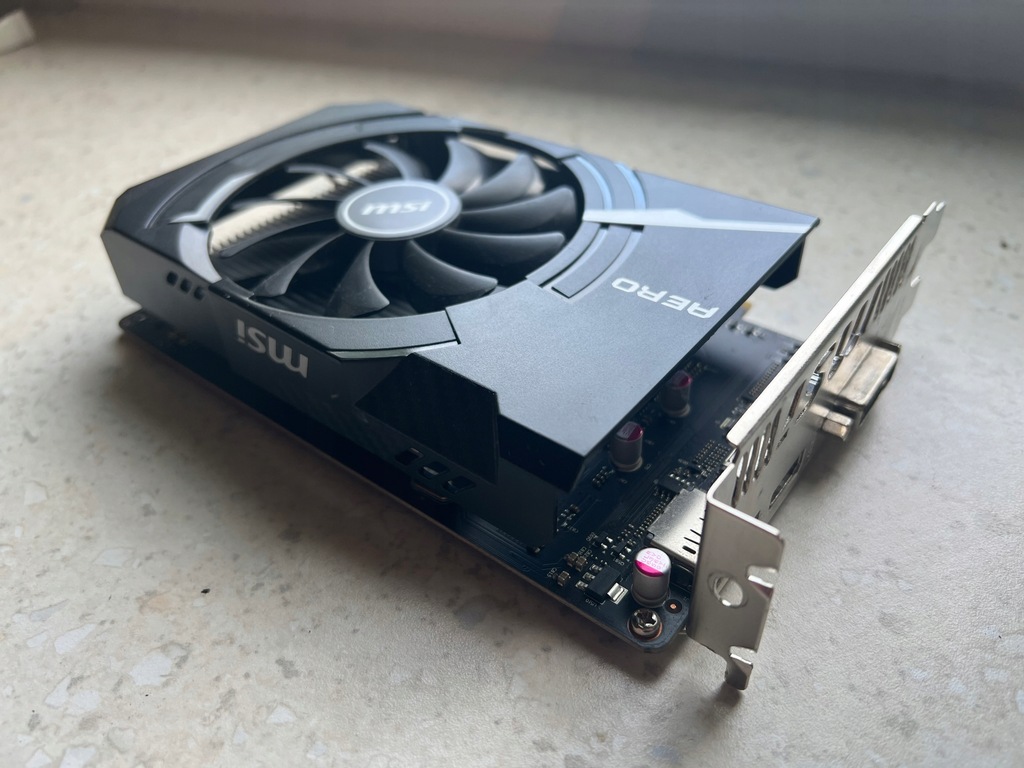 Karta graficzna MSI GTX 1050 TI AERO 4GB / sprawna - 12623238668 ...