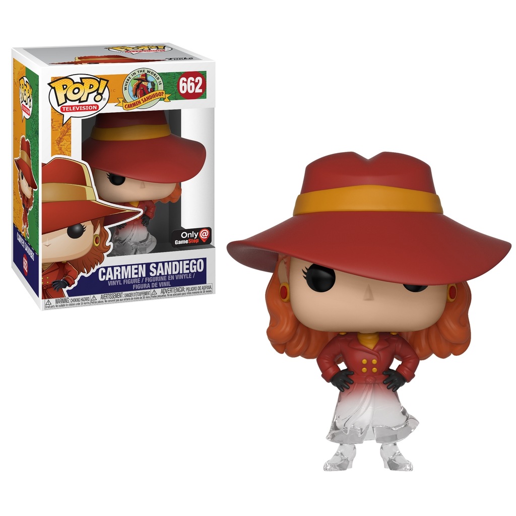 Funko POP! TV Carmen Sandiego Carmen Fade 662