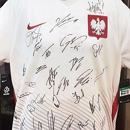 Koszulka reprezentacji Polski Adama Nawałki
