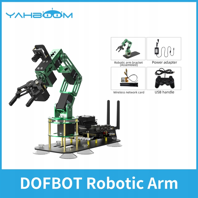 Yahboom 6DOF AI wizualne ramię robota ROS zestaw z