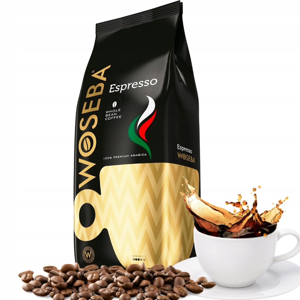 KAWA ZIARNISTA WOSEBA ESPRESSO ZIARNO 1000 g 05/2025