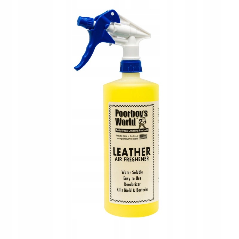 POORBOY'S WORLD Air Leather 946ml Zapach Skóry!