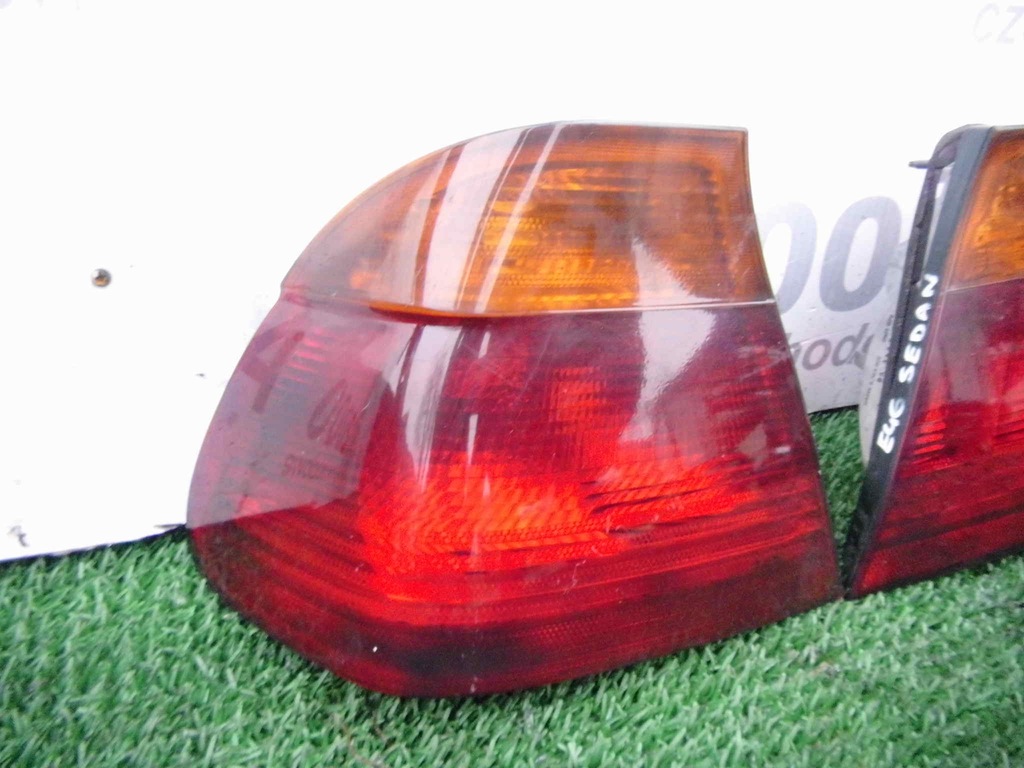 BMW 3 E46 LAMPY TYLNE TYŁ DYMIONE CIEMNE KOMPLET