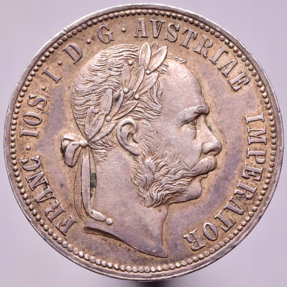 1878 Austria Franciszek Józef I - 1 floren