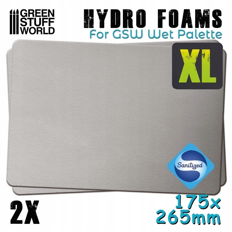 GSW Gąbki do mokrej palety XL (Hydro Foams)