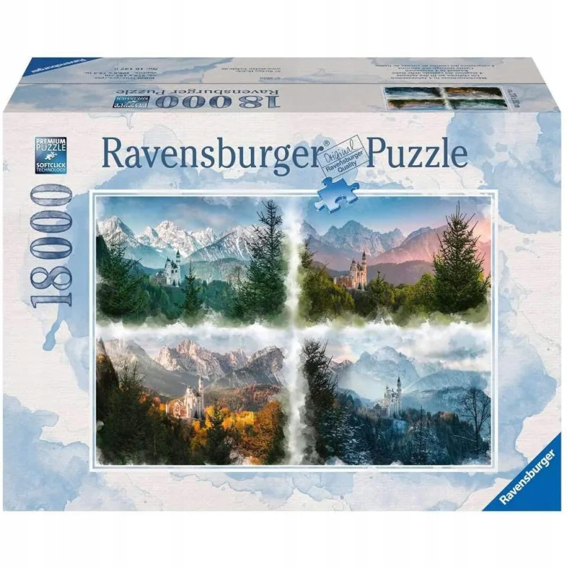 Puzzle 18000 elementów Zamek