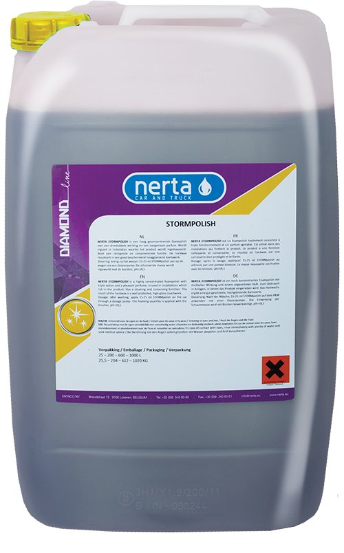 NERTA STORM POLISH 25L WOSK POLIMEROWY PIANA MYJNI