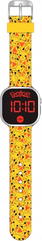 Zegarek cyfrowy LED z kalendarzem Pokemon