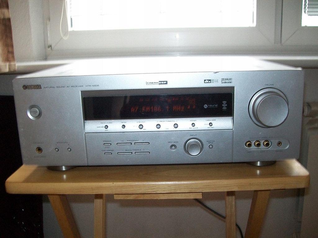 Amplituner Yamaha HTR5935 WERSJA USA PILOT 11909294631 oficjalne