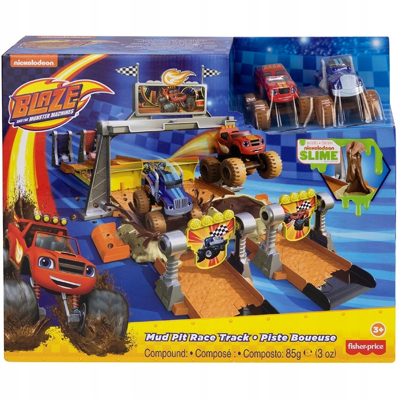 Fisher-Price BLAZE ZESTAW WYŚCIG W BŁOCIE GVG53