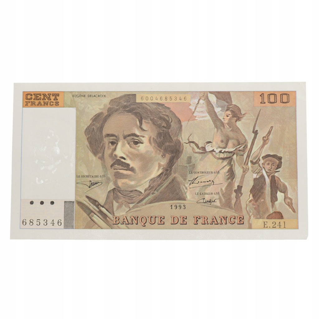 Francja - 100 franków Delacroix - 1993 r