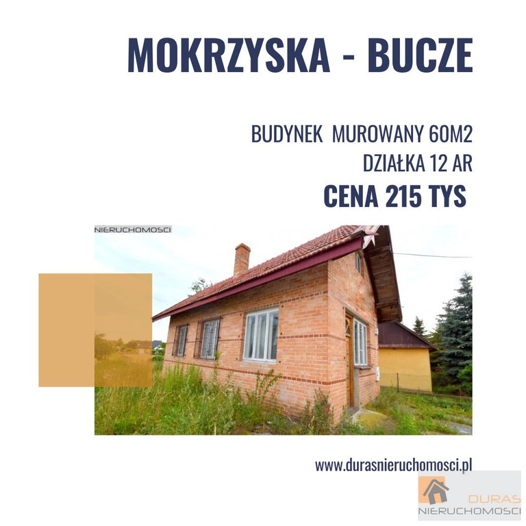 Dom, Mokrzyska, Brzesko (gm.), 60 m²