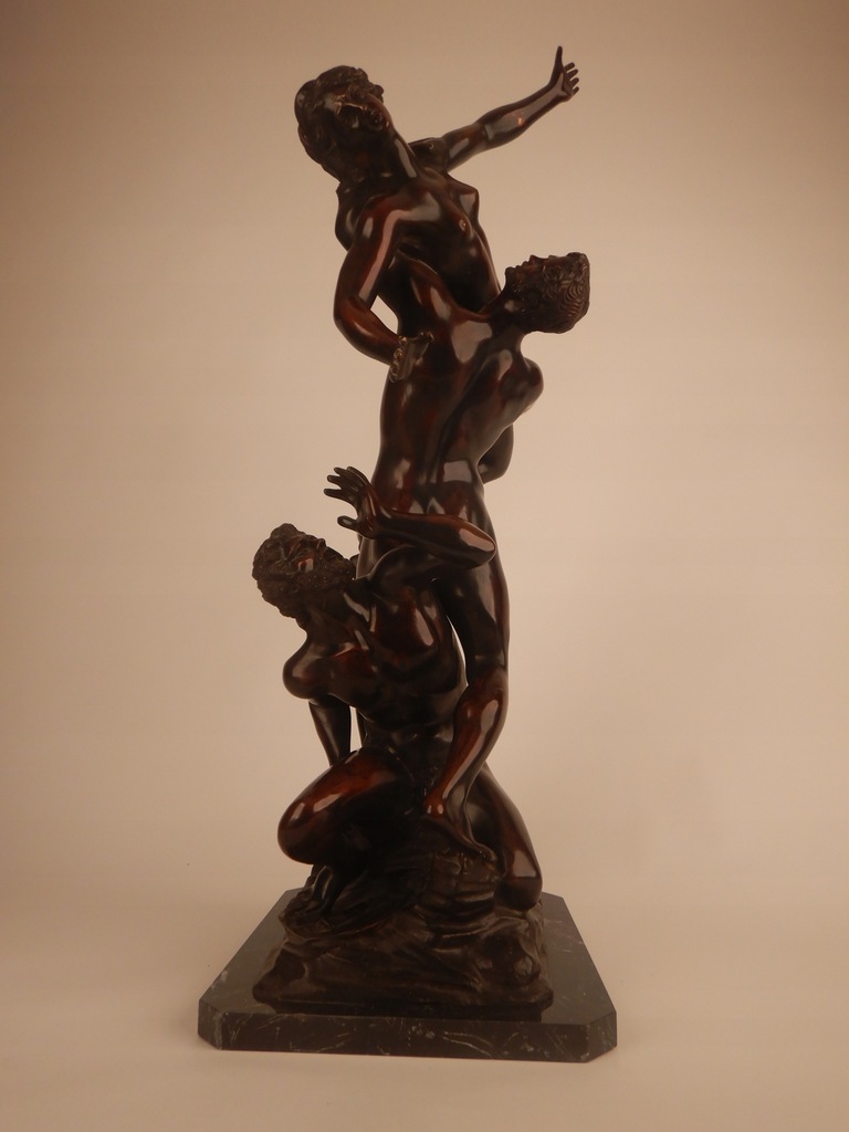 Rzeźba z brązu Porwanie Sabinek (Giambologna)