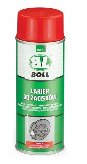 BOLL Lakier do zacisków spray 400ml czerwony