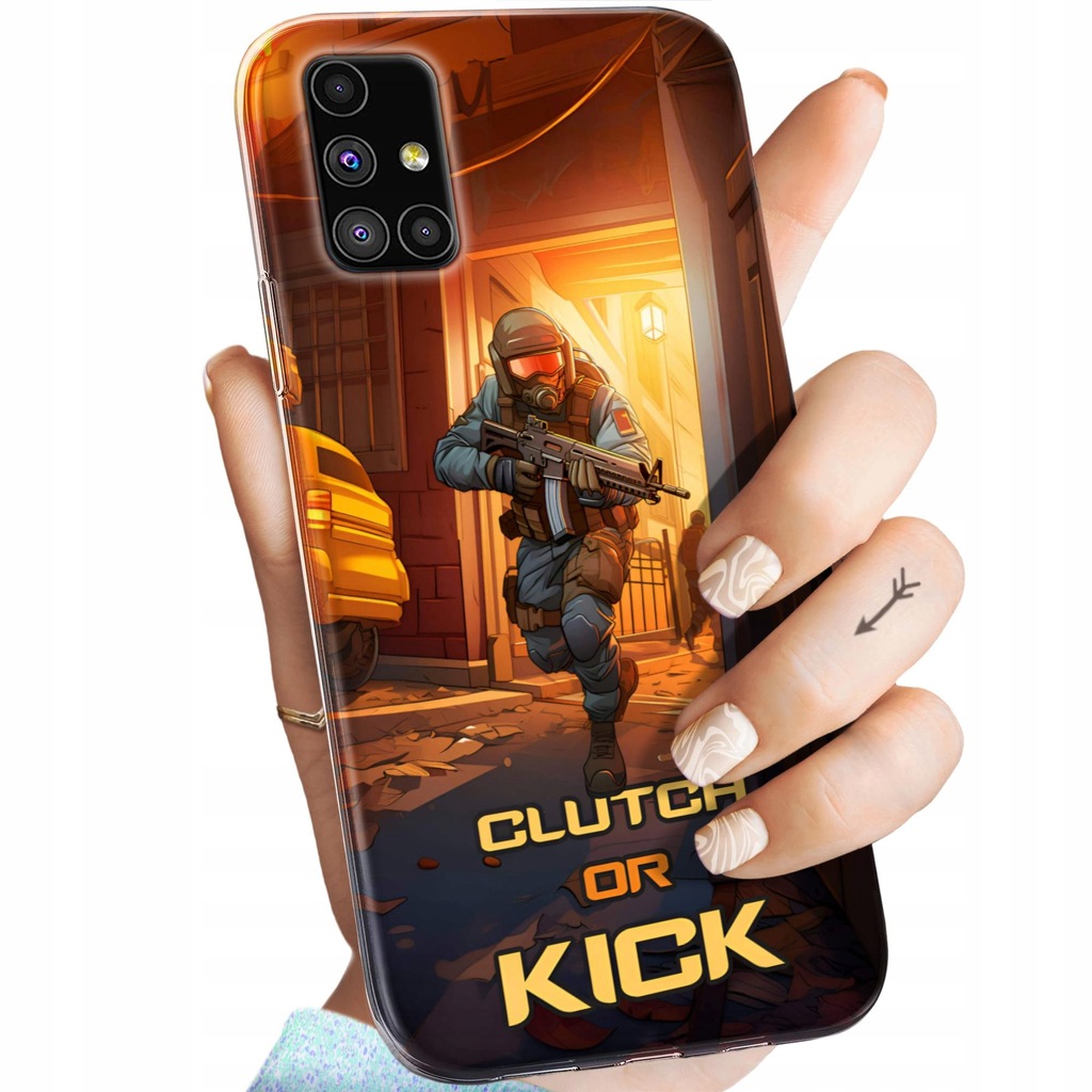 ETUI DO SAMSUNG M51 WZORY CS GO COUNTER-STRIKE OBUDOWA POKROWIEC CASE