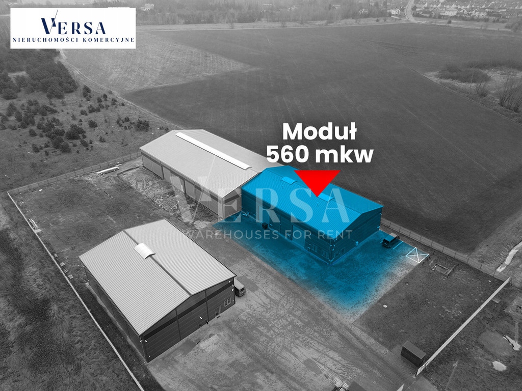 Magazyny i hale, Łazy, 560 m²