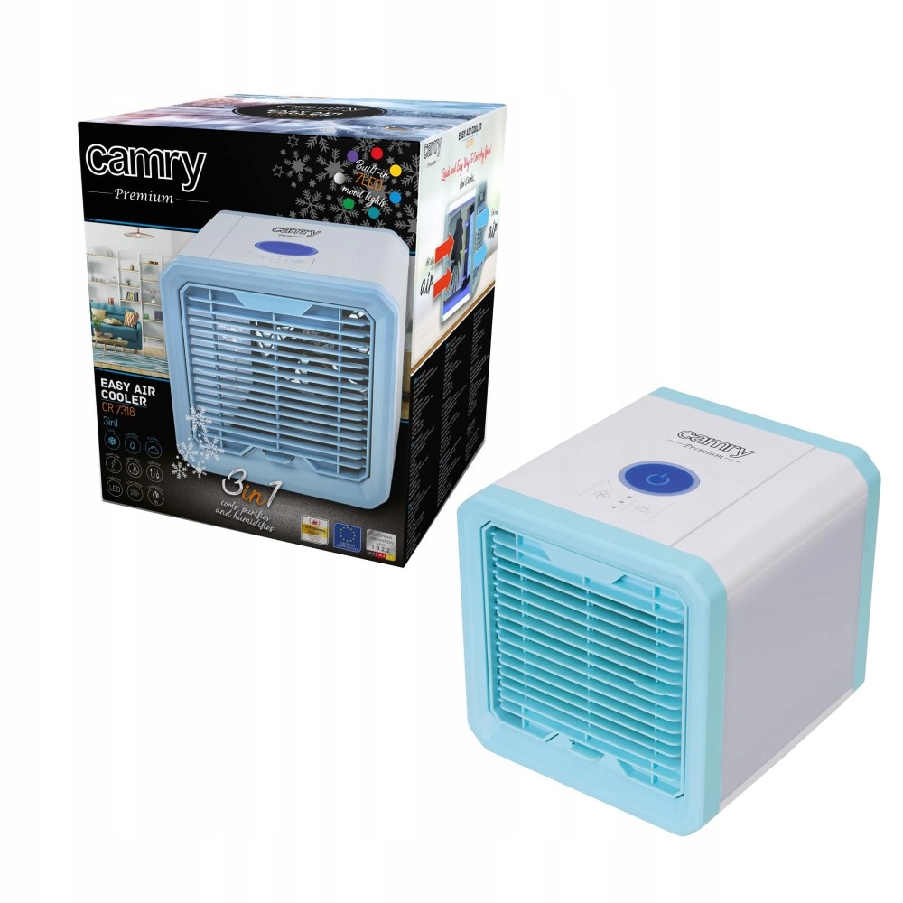 Klimator Easy Air Cooler Camry CR 7318 DUŻA MOC 8190509485 oficjalne archiwum Allegro
