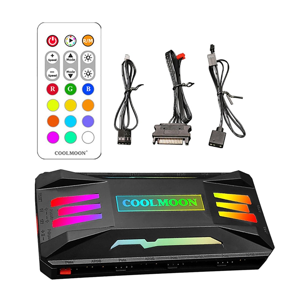 PWM ARGB Kontroler RGB, Wentylator