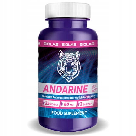 Andarine S4 60kaps/25mg siła i rzeźba Biolab