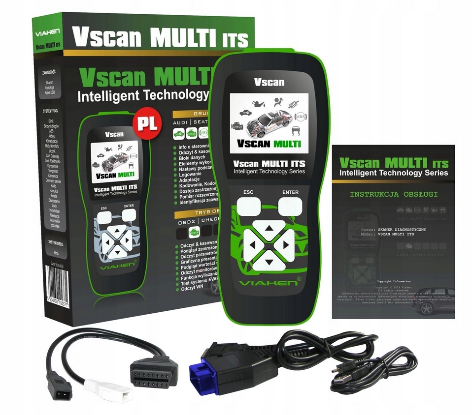 tester diagnostyczny VSCAN MULTI ITS 2w1 VAG OBD2