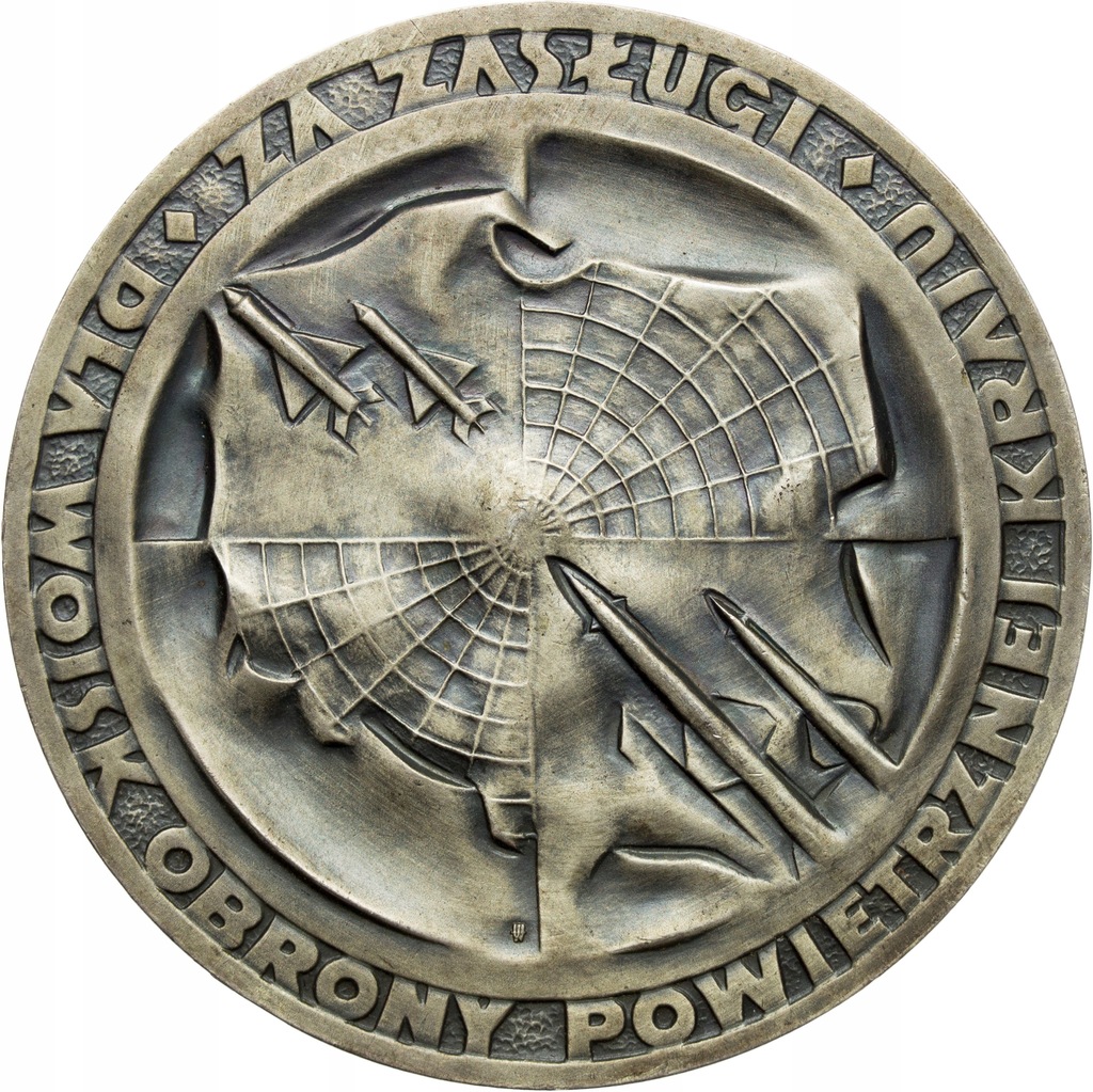 Medal MW, 1975, Za Zasługi Dla Wojsk Obrony Powietrznej Kraju