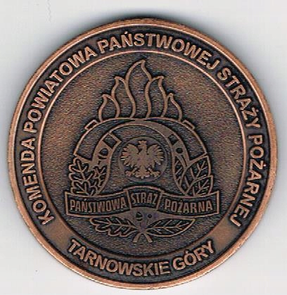 Medal coin-Komenda Powiatowa PSP Tarnowskie Góry