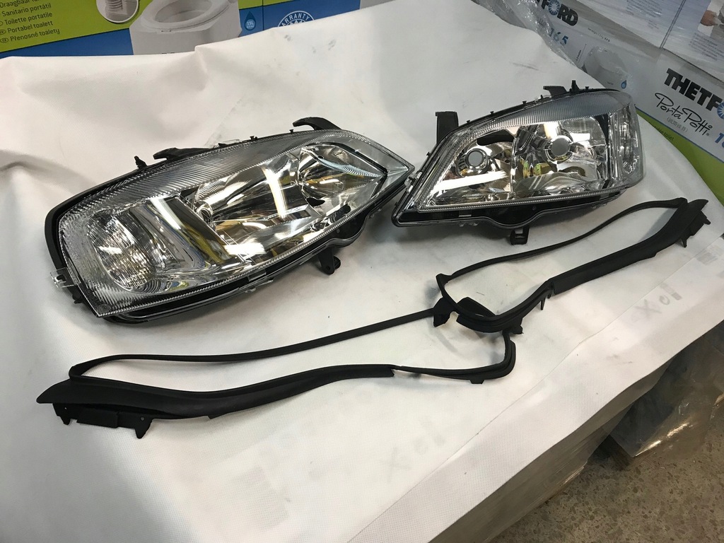 Komplet HELLA OPEL ASTRA G nowe reflektory lampy - 7876118662