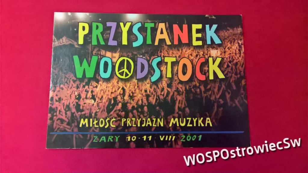 Pocztówka z VII Przystanku Woodstock #C