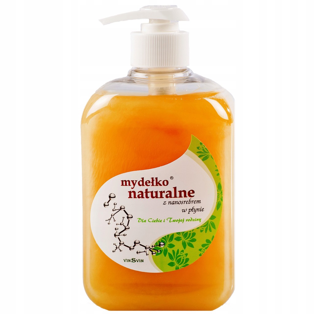 MYDŁO ANTYWIRUSOWE Z NANOSREBREM W PŁYNIE 500ml