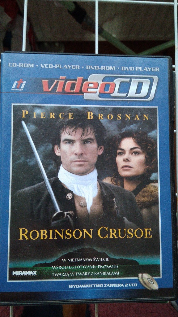 Robinson Crusoe 2 x VCD Pierce Brosnan