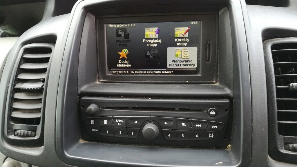 Radio Nawigacja Trafic Vivaro Primastar Tomtom NAV 9093373905 oficjalne archiwum Allegro